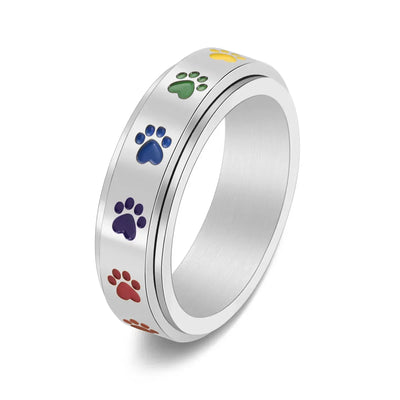 Nova™ | Rotating Paw Ring