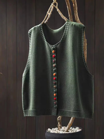 Faye™ | Classic Knit Vest