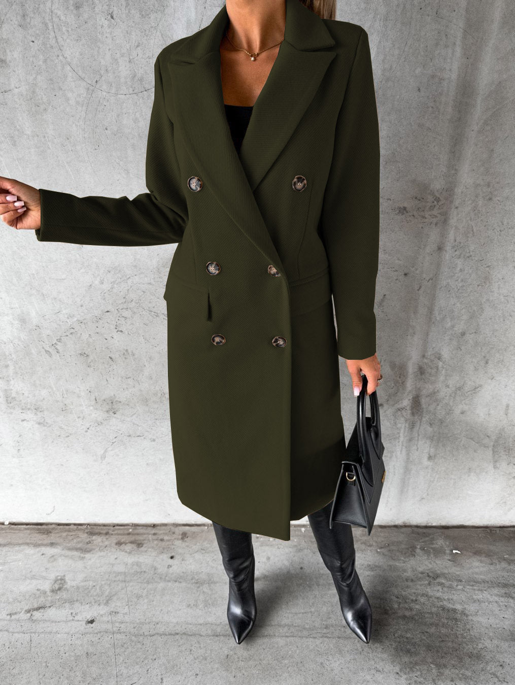 Vivienne™ | Classic Long Coat