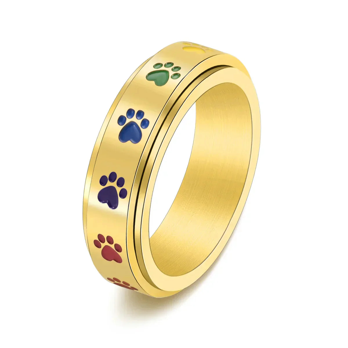 Nova™ | Rotating Paw Ring