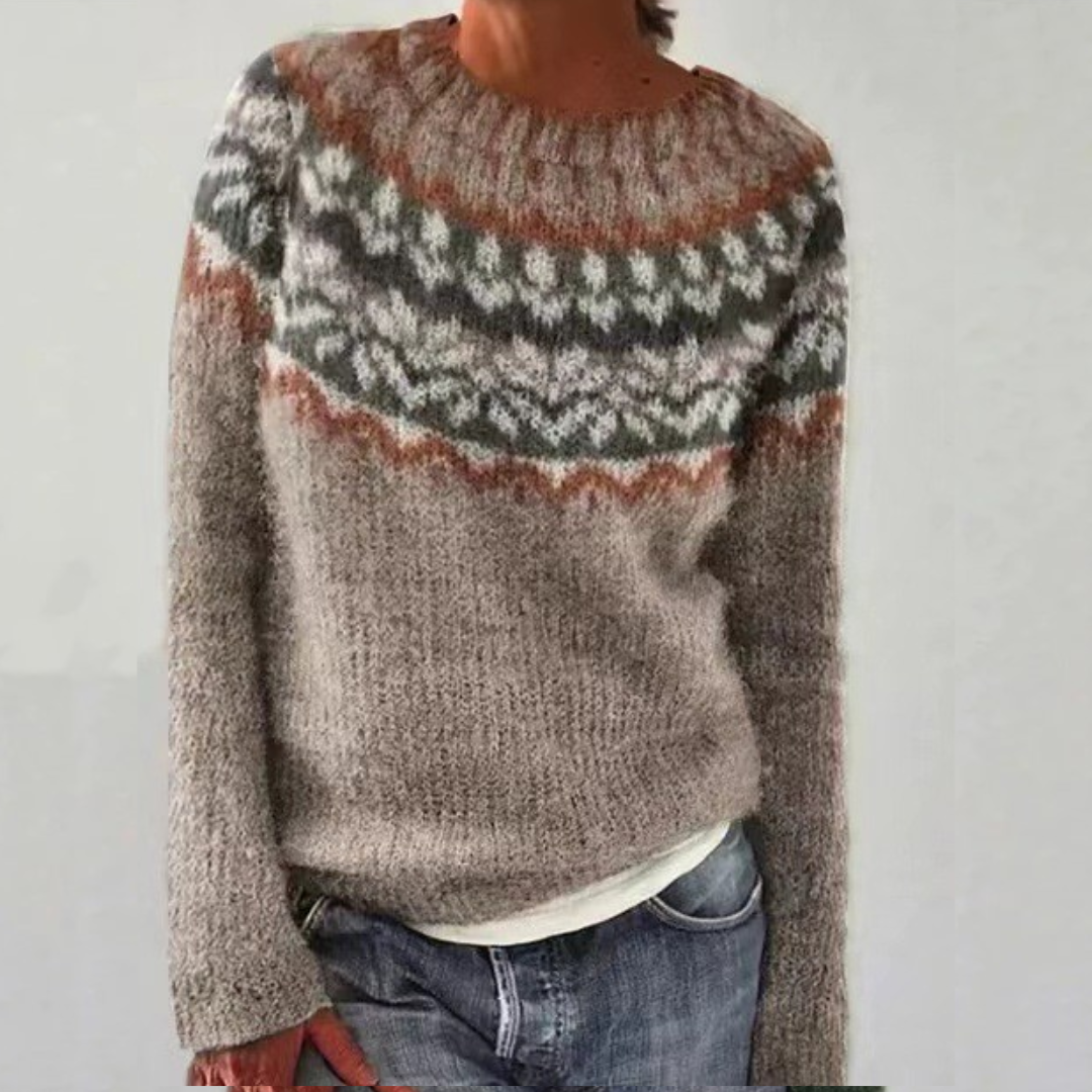 Aveline™ | Cozy Retro Sweater