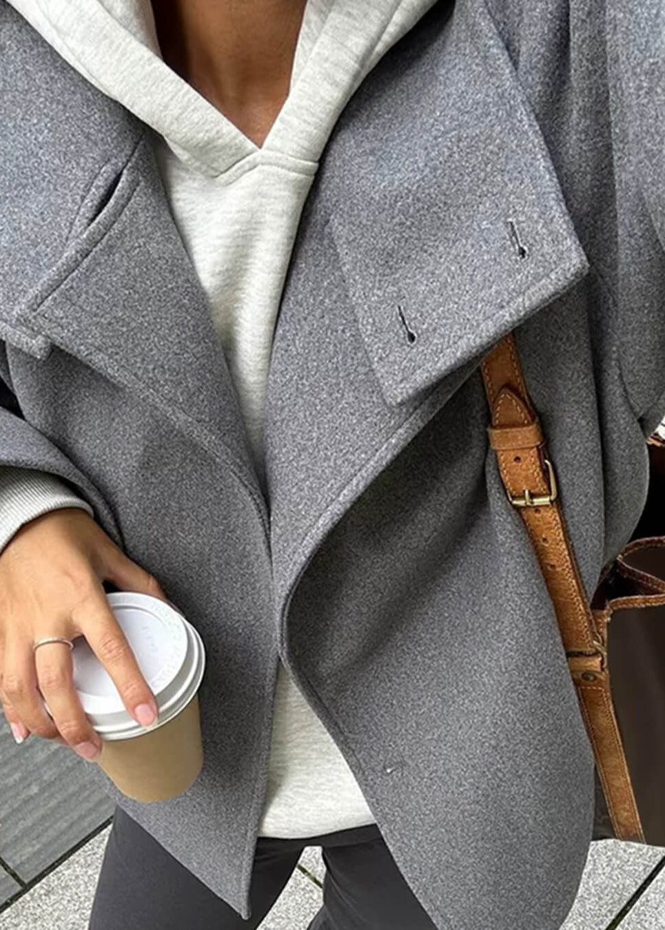 Sloan™ | High-Neck Classic Wool Coat