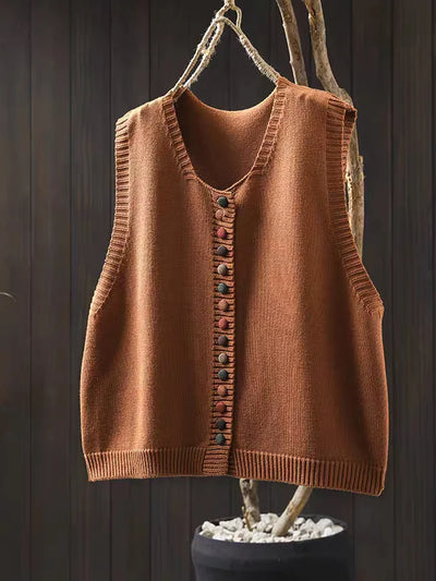 Faye™ | Classic Knit Vest