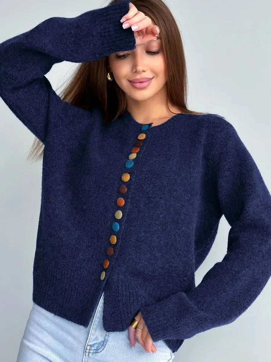 Clara™ | Button-Accent Cardigan