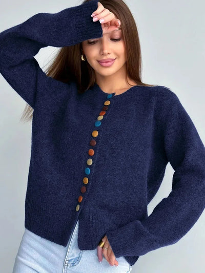 Clara™ | Button-Accent Cardigan
