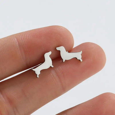 Marley™ | Dachshund Stud Earrings