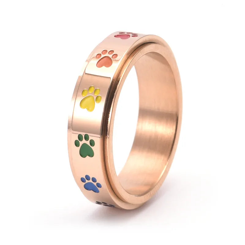 Nova™ | Rotating Paw Ring