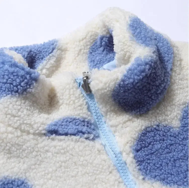 Riley™ | Reversible Heart-Pattern Jacket