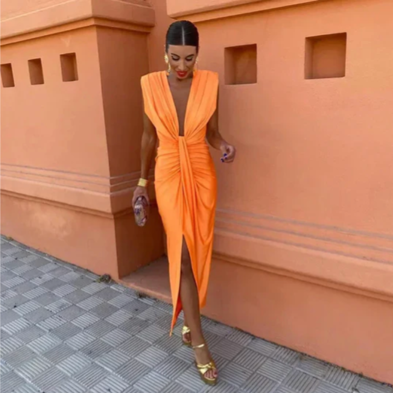 Avery™ | Elegant Pleated Dress