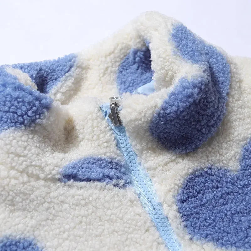 Riley™ | Reversible Heart-Pattern Jacket