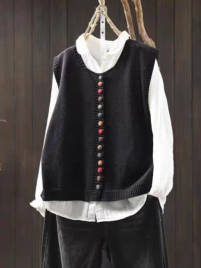 Faye™ | Classic Knit Vest