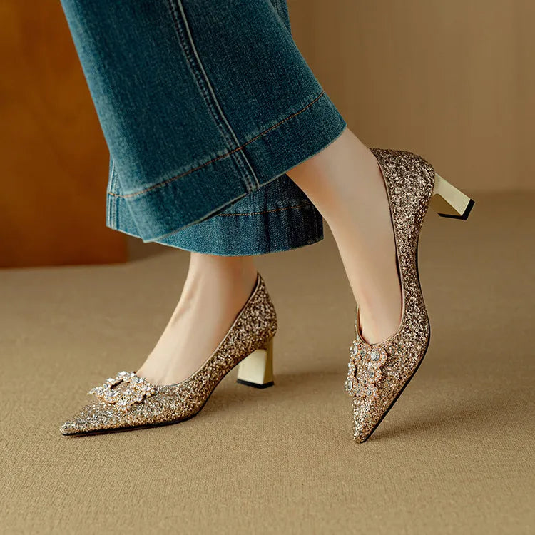 Gloria™ | Sparkling Evening Pumps
