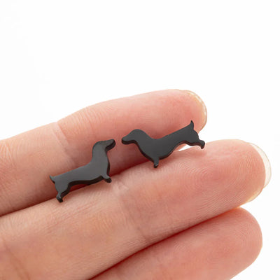 Marley™ | Dachshund Stud Earrings