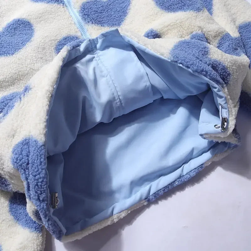 Riley™ | Reversible Heart-Pattern Jacket