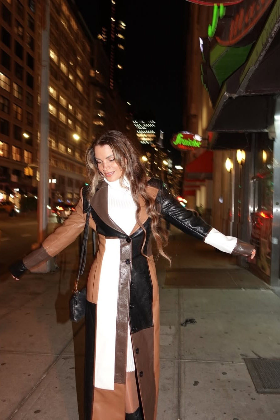 Tessa™ | Luxe Brown Vixen Coat