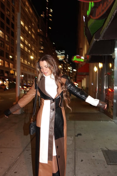 Tessa™ | Luxe Brown Vixen Coat