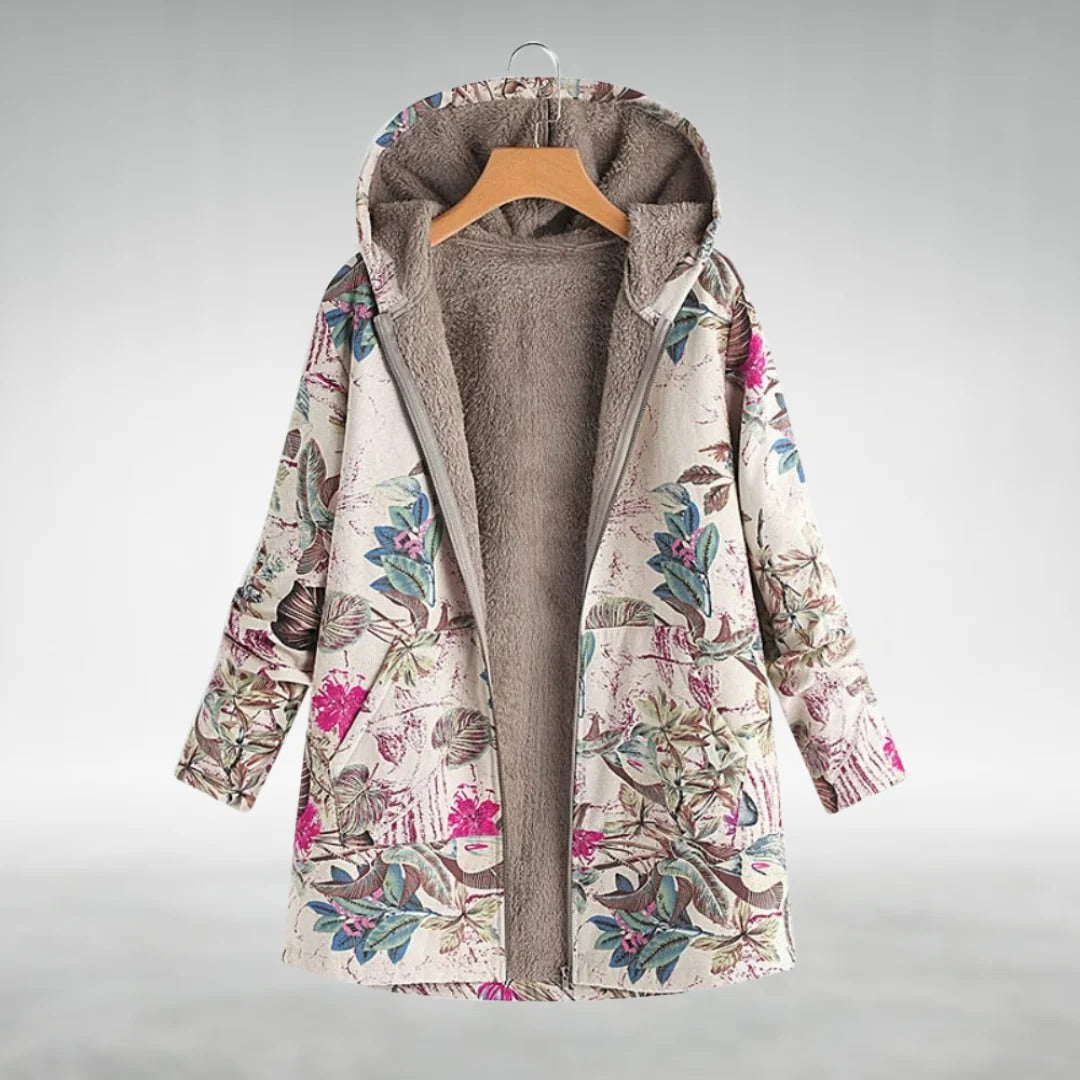 Arden™ | Floral Fleece Jacket