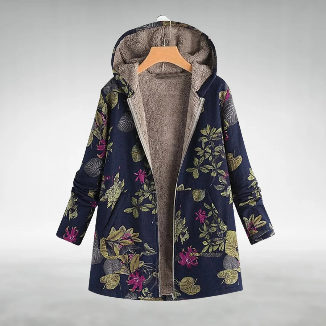 Arden™ | Floral Fleece Jacket