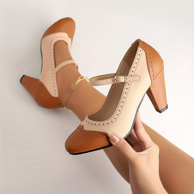 Alara™ | Orthopedic Two-Tone Heels