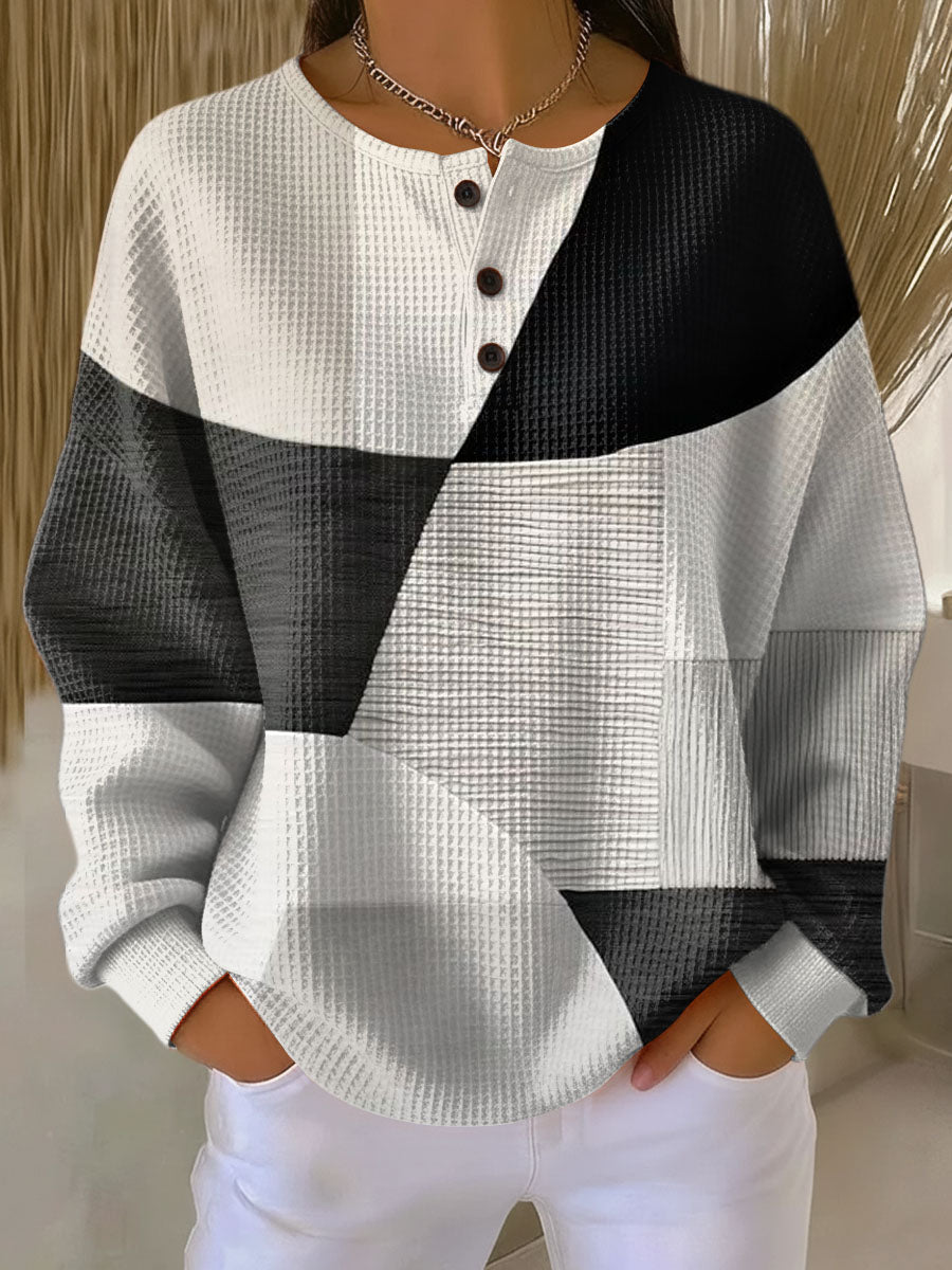 Sierra™ | Thermal Waffle Knit Fleece Sweater