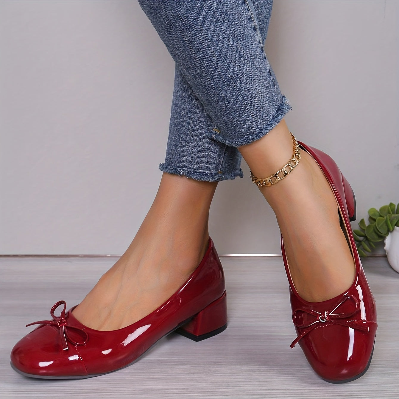 Theresa™ | Shiny Elegance Heels