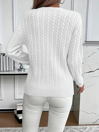 Zoe™ | Cable Knit Sweater