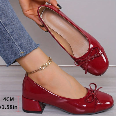 Theresa™ | Shiny Elegance Heels