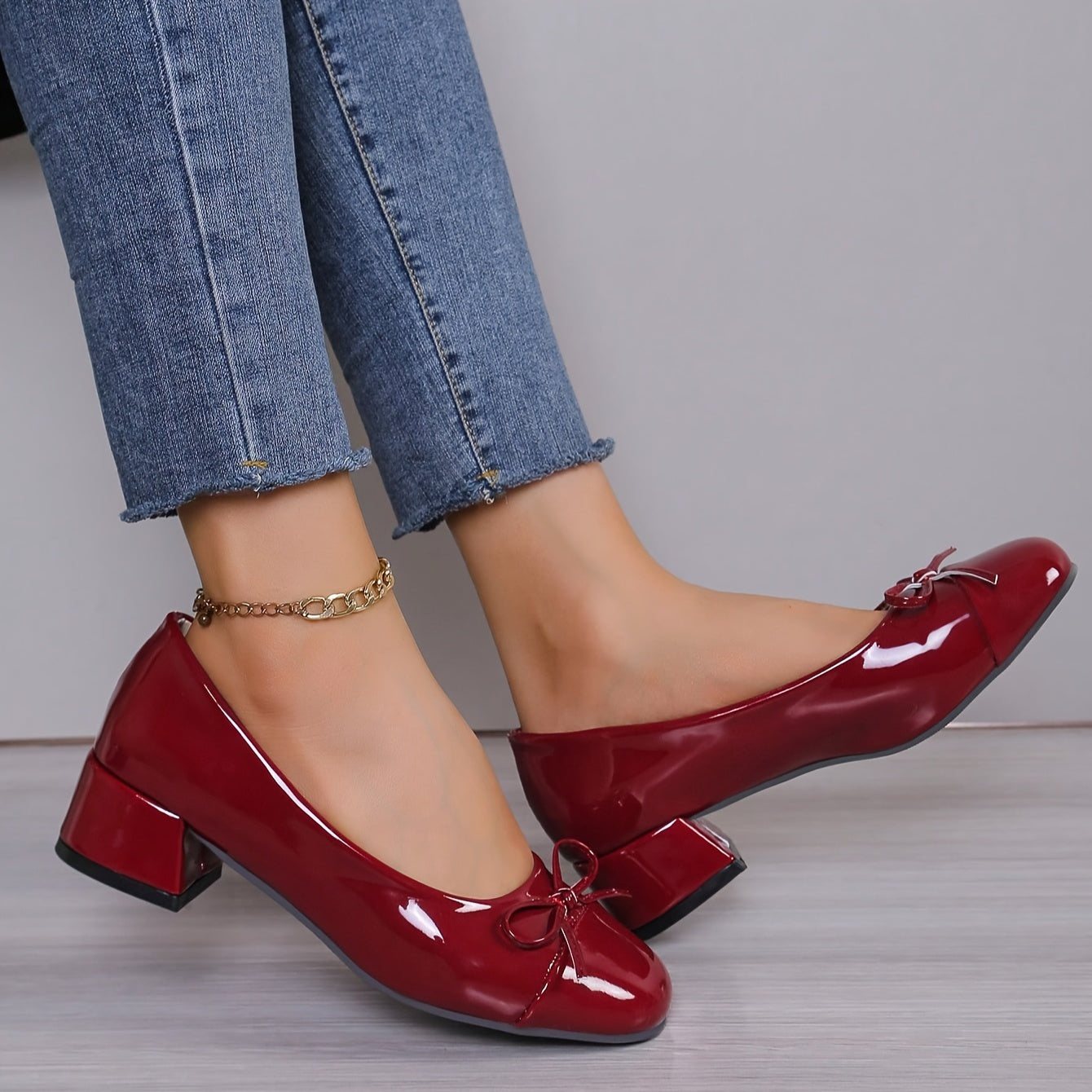 Theresa™ | Shiny Elegance Heels