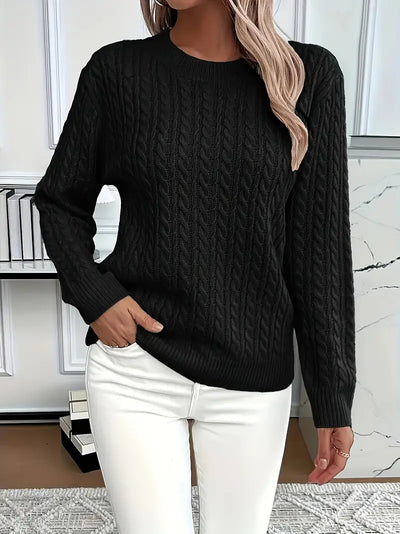 Zoe™ | Cable Knit Sweater