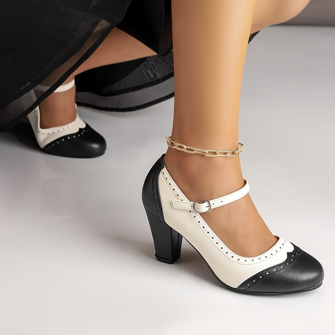 Alara™ | Orthopedic Two-Tone Heels