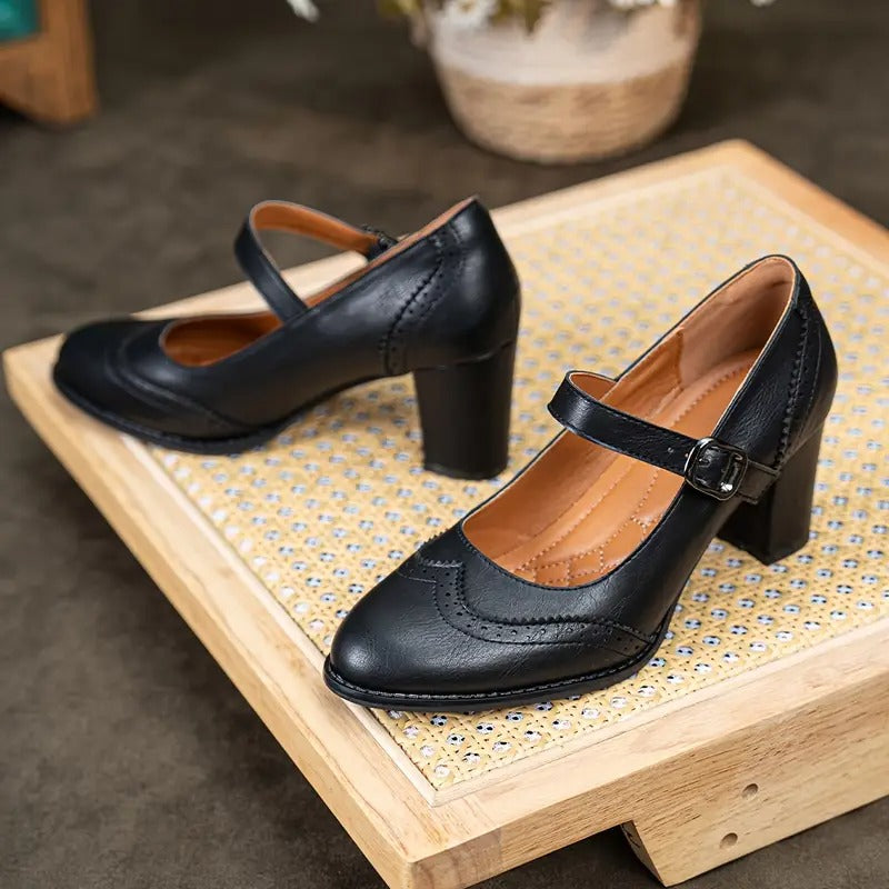 Vintara™ | Vintage Comfort Heels