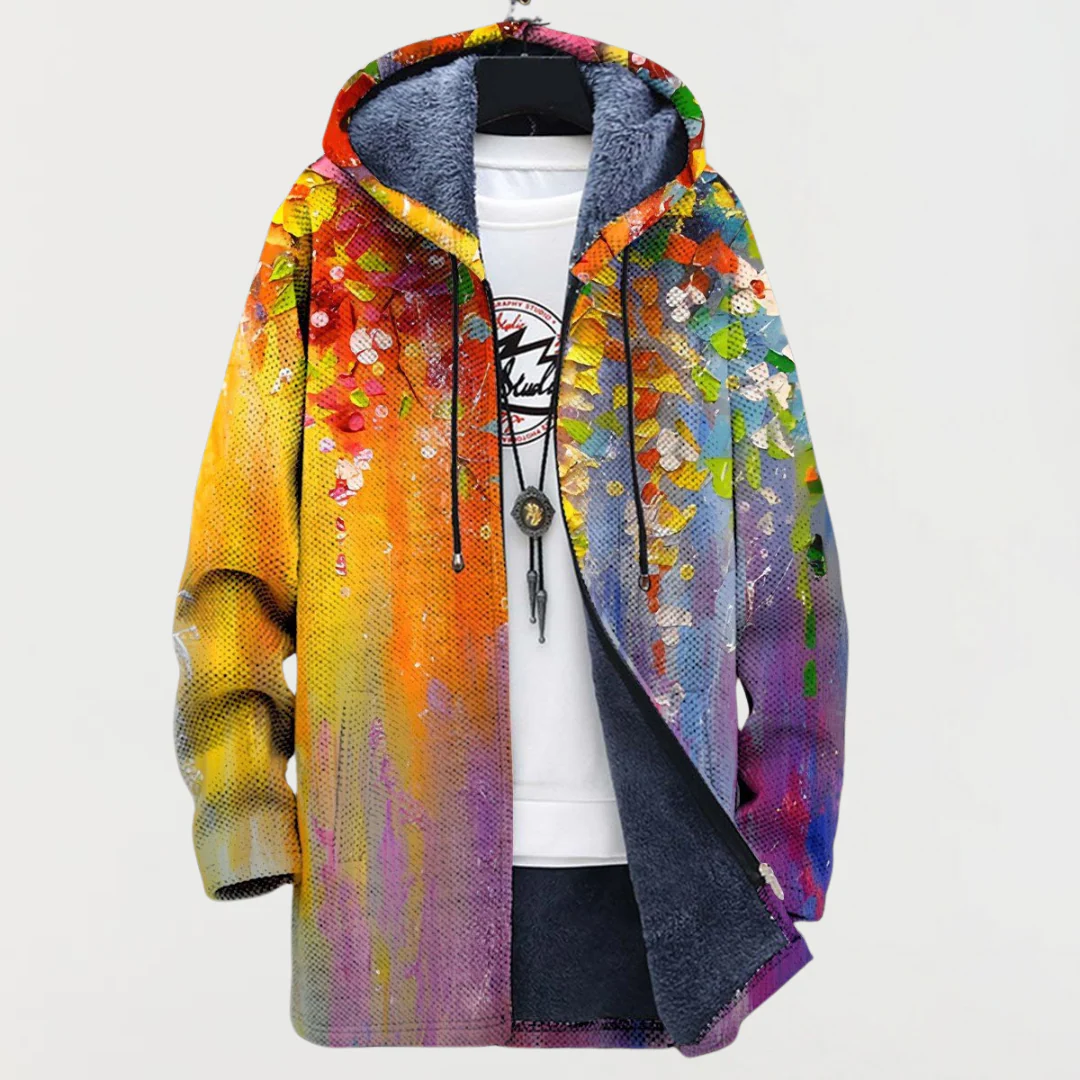 Lennon™ | Art-Inspired Cardigan