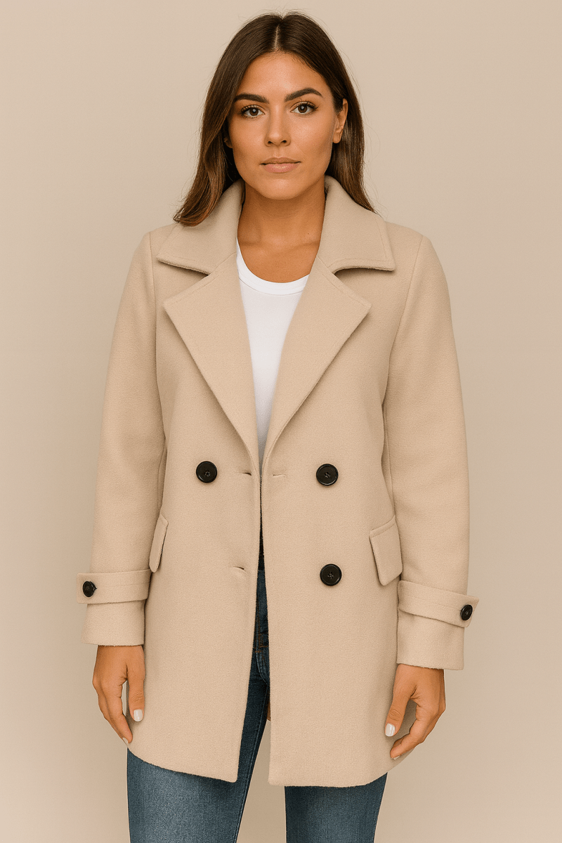 Camille™ | Chic Collared Jacket