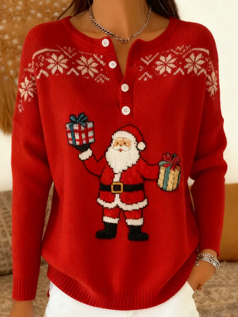 CADELIA™ | WOMEN’S VINTAGE CHRISTMAS SWEATER