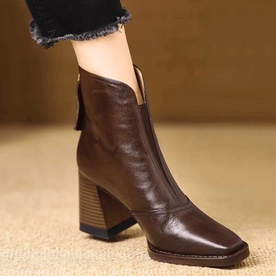 Selina™ | Mid-Heel Ankle Boots